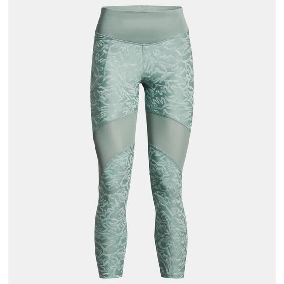 NWT UNDER ARMOUR Speedpocket Floral Compression High Rise Ankle Legging Sz Small - Picture 6 of 13